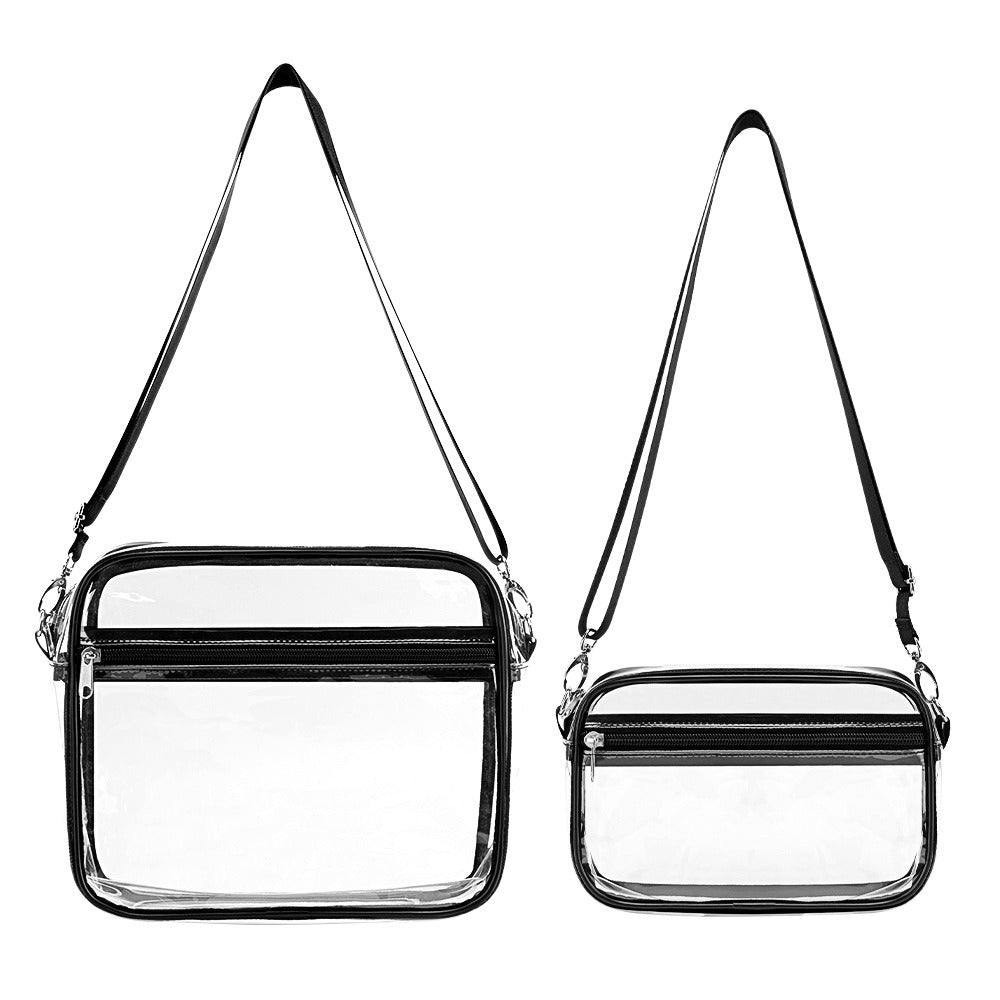 Transparent satchel set Two piece New