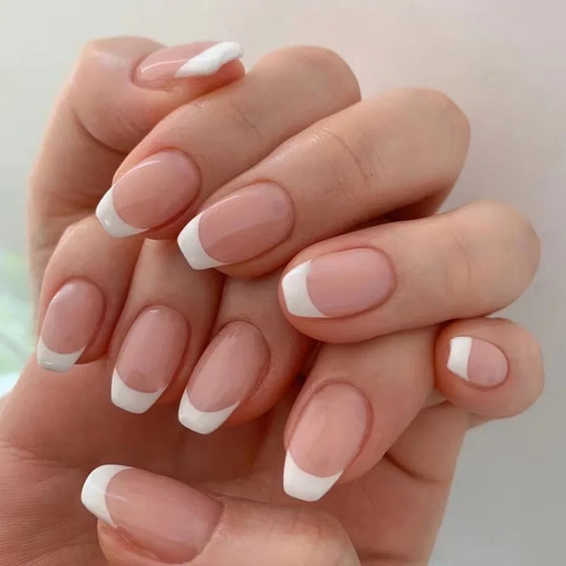 24 Pcs Gradient Nails Art Collection Press on Nails Artificial Fingernails Customize Candy False Nails for Everydaywear 3096