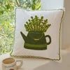 Nordic Living Room Towel Embroidered Pillow Cushion Bedroom Headboard Pillow Lumbar Support Backrest Pillow Cover