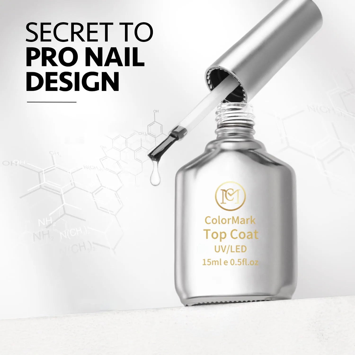Long-Lasting Russian Matte Top Coat: Powder-Resistant Finish