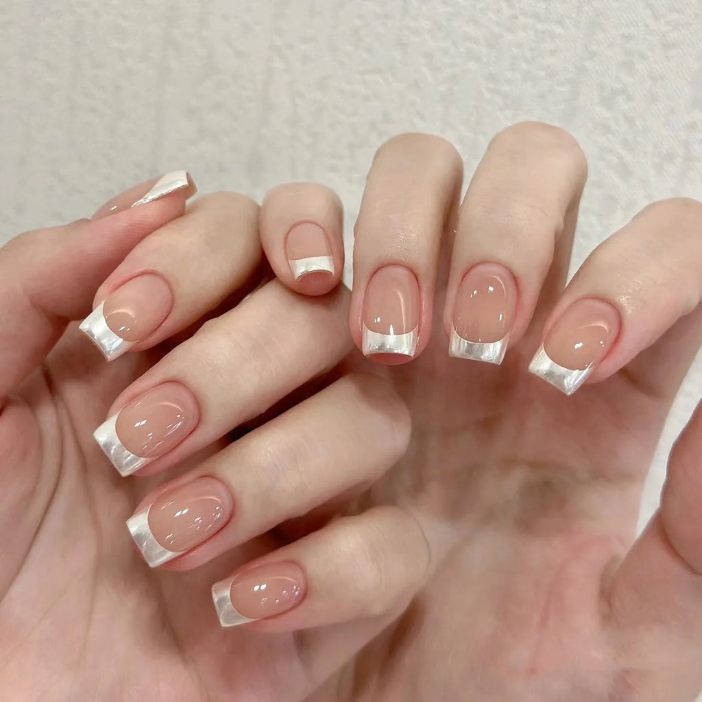 24 Pcs Gradient Nails Art Collection Press on Nails Artificial Fingernails Customize Candy False Nails for Everydaywear 3096
