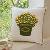 Nordic Living Room Towel Embroidered Pillow Cushion Bedroom Headboard Pillow Lumbar Support Backrest Pillow Cover
