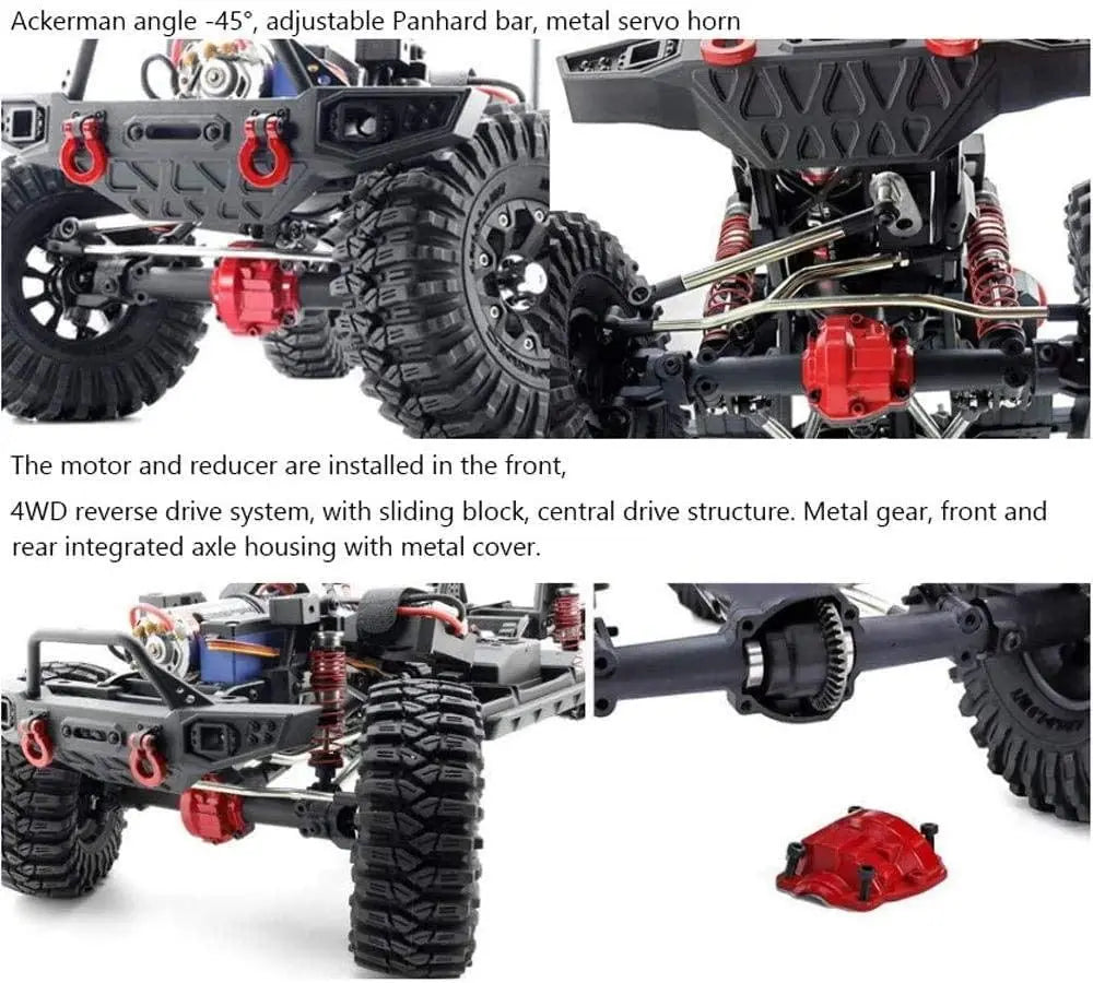 RGT EX86120 1/10 4WD 2.4G Remote Control Climbing Car Off-road Vehicle Model VS EX86110 EX86100