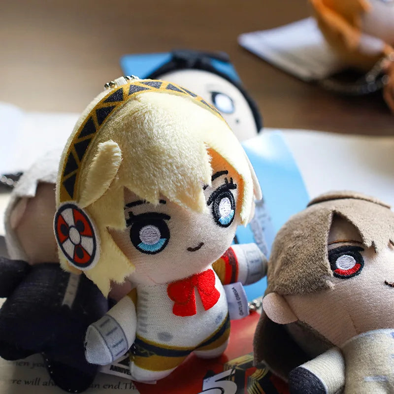 Kawaii Anime Persona Plush Doll Peripheral Keychain Cute Cartoon Persona Stuffed Animals Plush Doll Pendant Keychain Toys Gifts