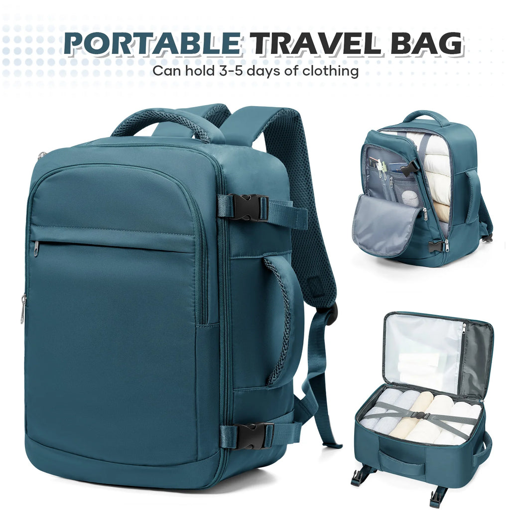 Men 15.6 inch Laptop Bag Cabin Airplane Travel Backpack 40x30x20, Hand Luggage Cabin Backpack Wizzair 40x30x20, College Backpack