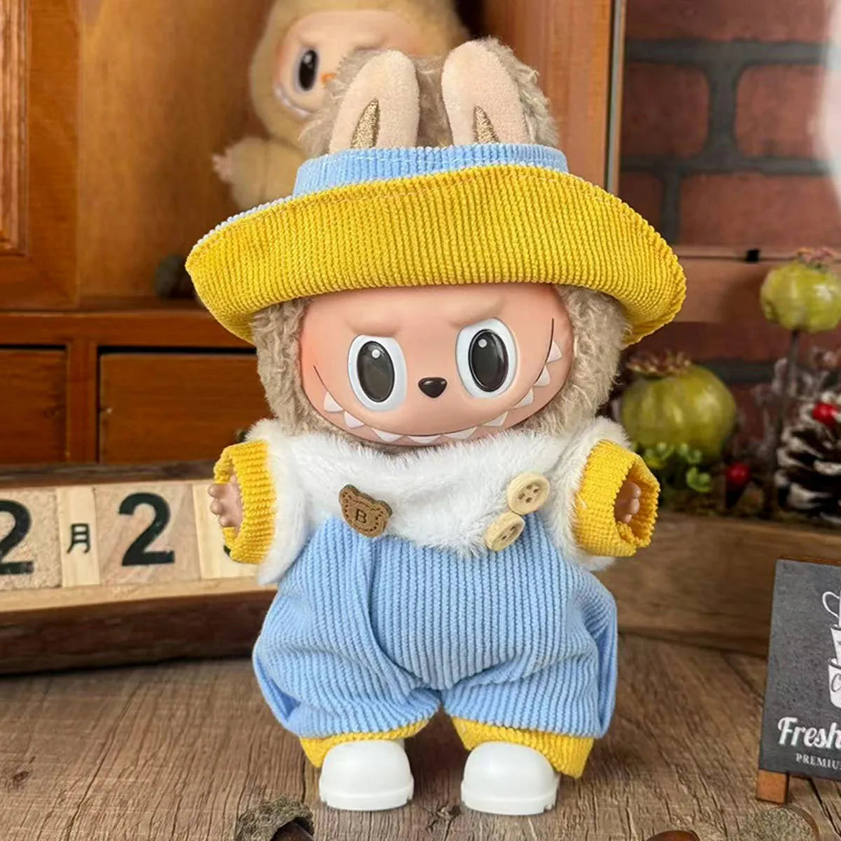 Cute Mini Doll's Clothes Outfit Accessories for Labubu v1/v2 Clothes Set Decoration Kid Toy Gift