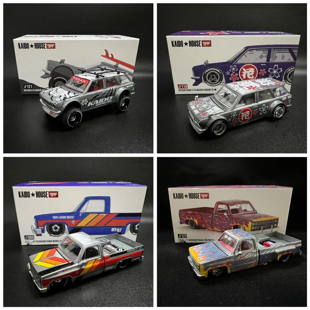 1/64 KaidoHouse hidden NSX R33 R34 Datsun 510 EF Pickup