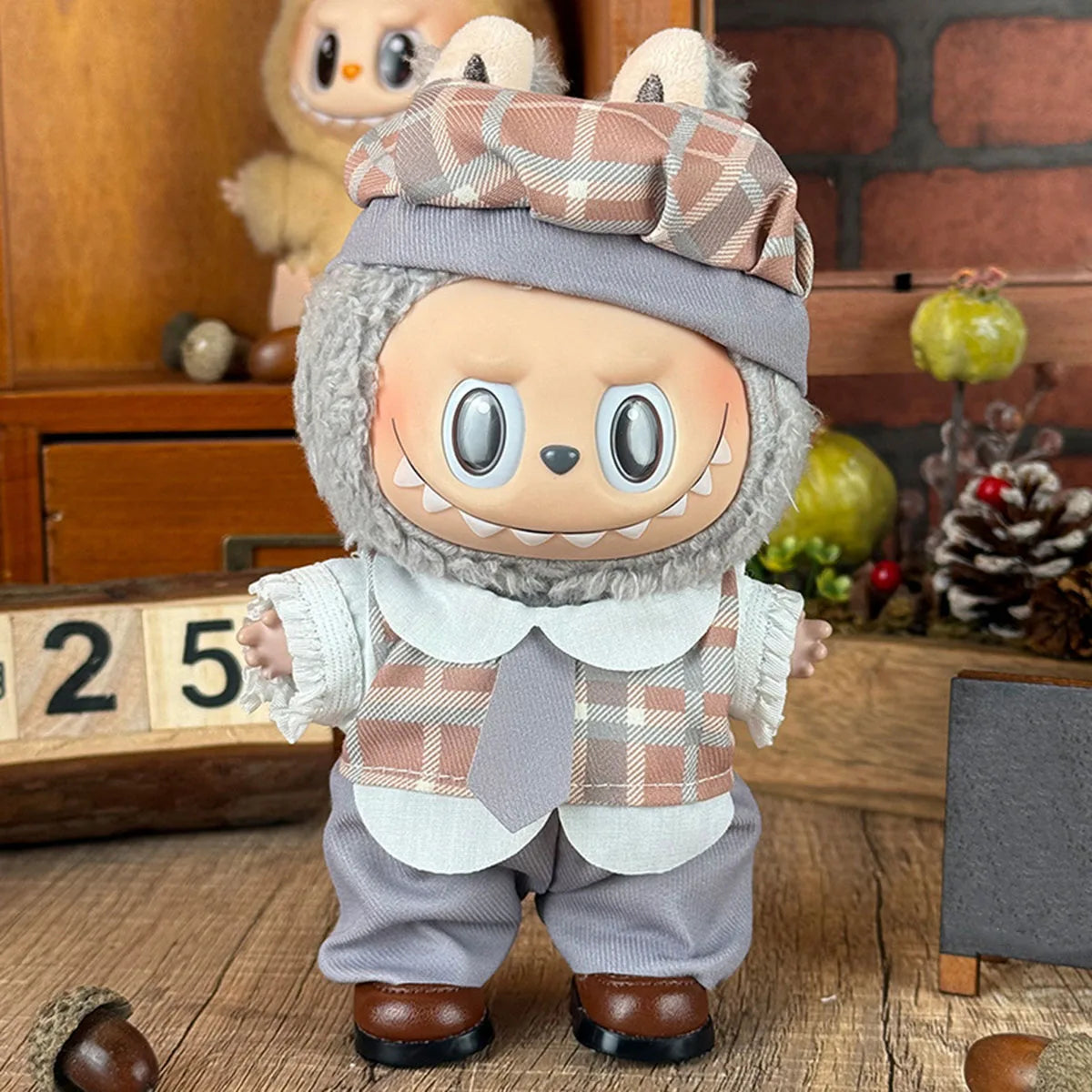 Cute Mini Doll's Clothes Outfit Accessories for Labubu v1/v2 Clothes Set Decoration Kid Toy Gift