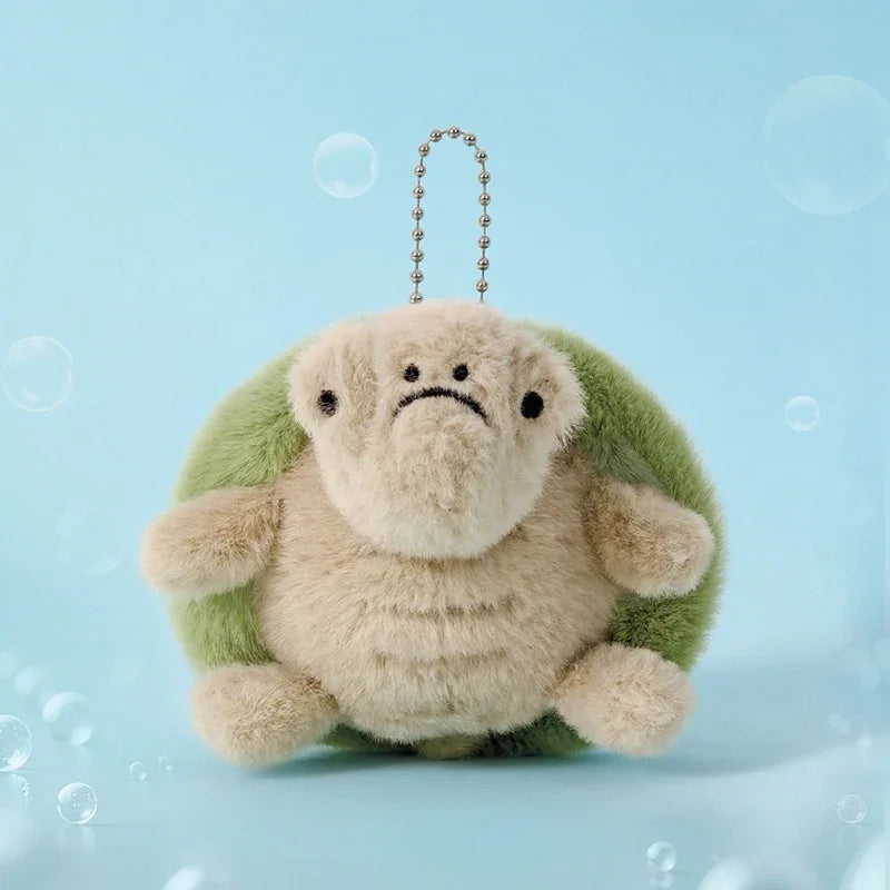 Cartoon Christmas Peanut Doll Plush Toy Bag Pendant Keychain Christmas Gift