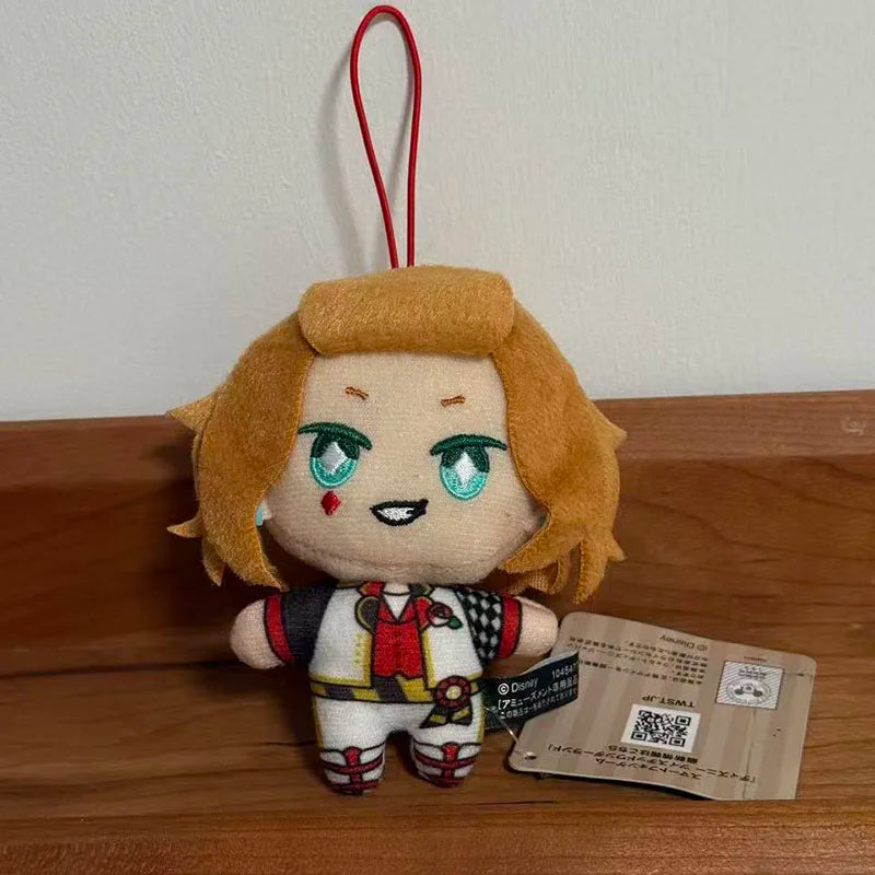 New 10cm Trey Kalim Plush Twisted Wonderland Plush Toy Leona Kingscholar Soft Stuffed Dolls for Boys Peluche Plush Keychain