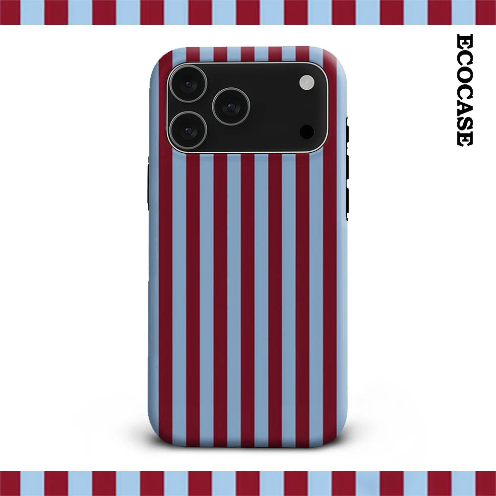 Bold Stripe IPhone17 Must-Haves Phone Case for IPhone 17 16 15 14 13 12 11 Pro Max Plus Double-layer Back Cover