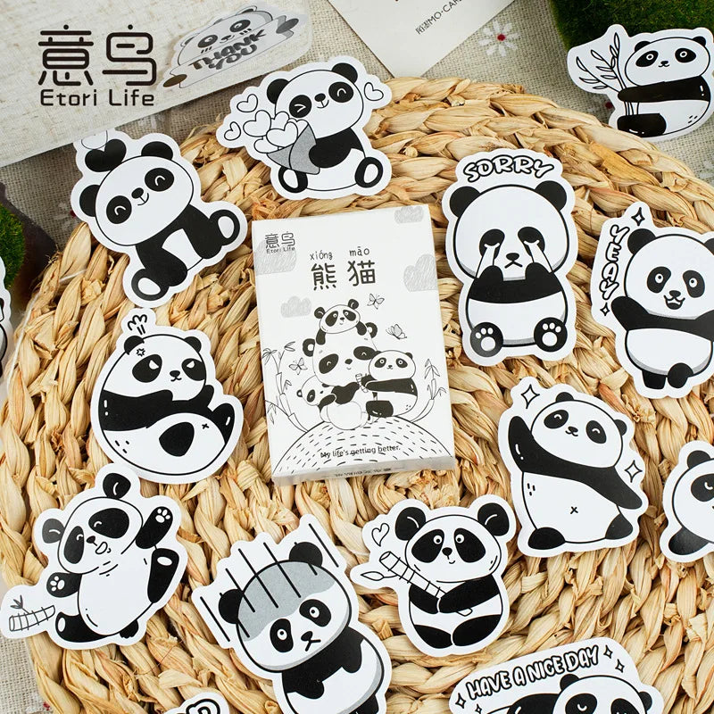 30 Pcs Kawaii Paper Sticker Set Deep Forest Self-adhesive Stationery Stickers For Arts Craft Diy Scrapbooking Diary Album Planne