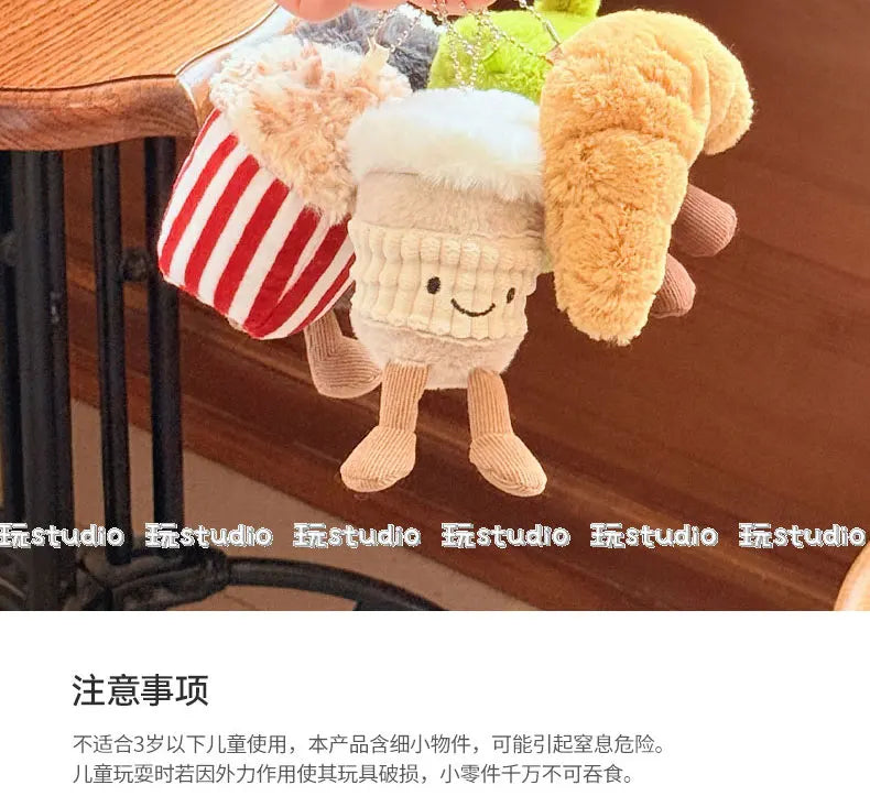 cute Doll kawaii Plush Toy Pendant Keychain kawaii backpack Girl Gift