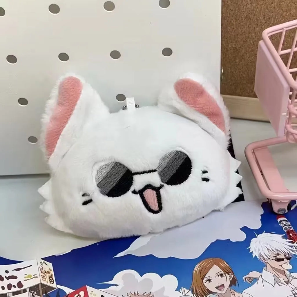 Anime Keychain Geto Suguru and Satoru Gojo Plush Cosplay Pendant Keyrings Accessories Key Chains Fans Gifts