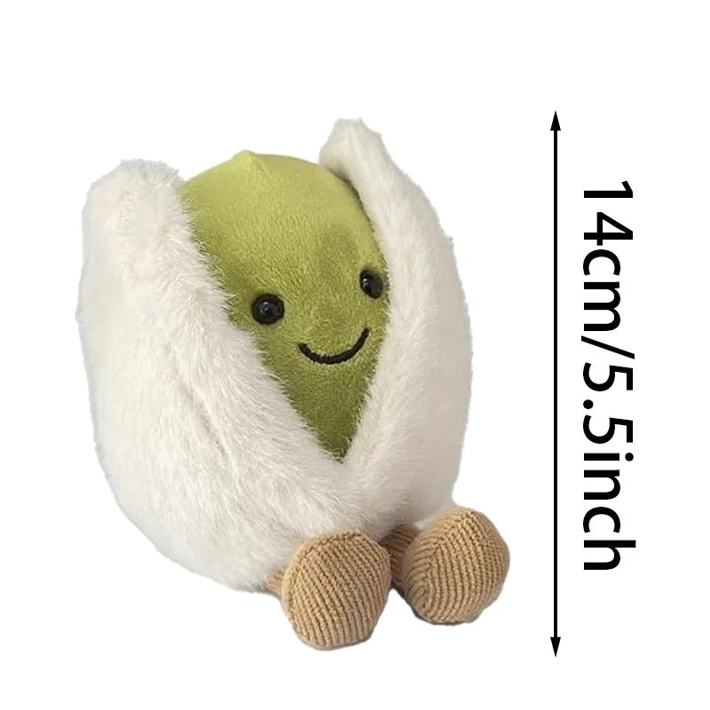 14cm Cute Small Pistachio Doll Living Room Decoration Household Items Room Decoration Cute Toy Plush Toy Kid Holiday Gift