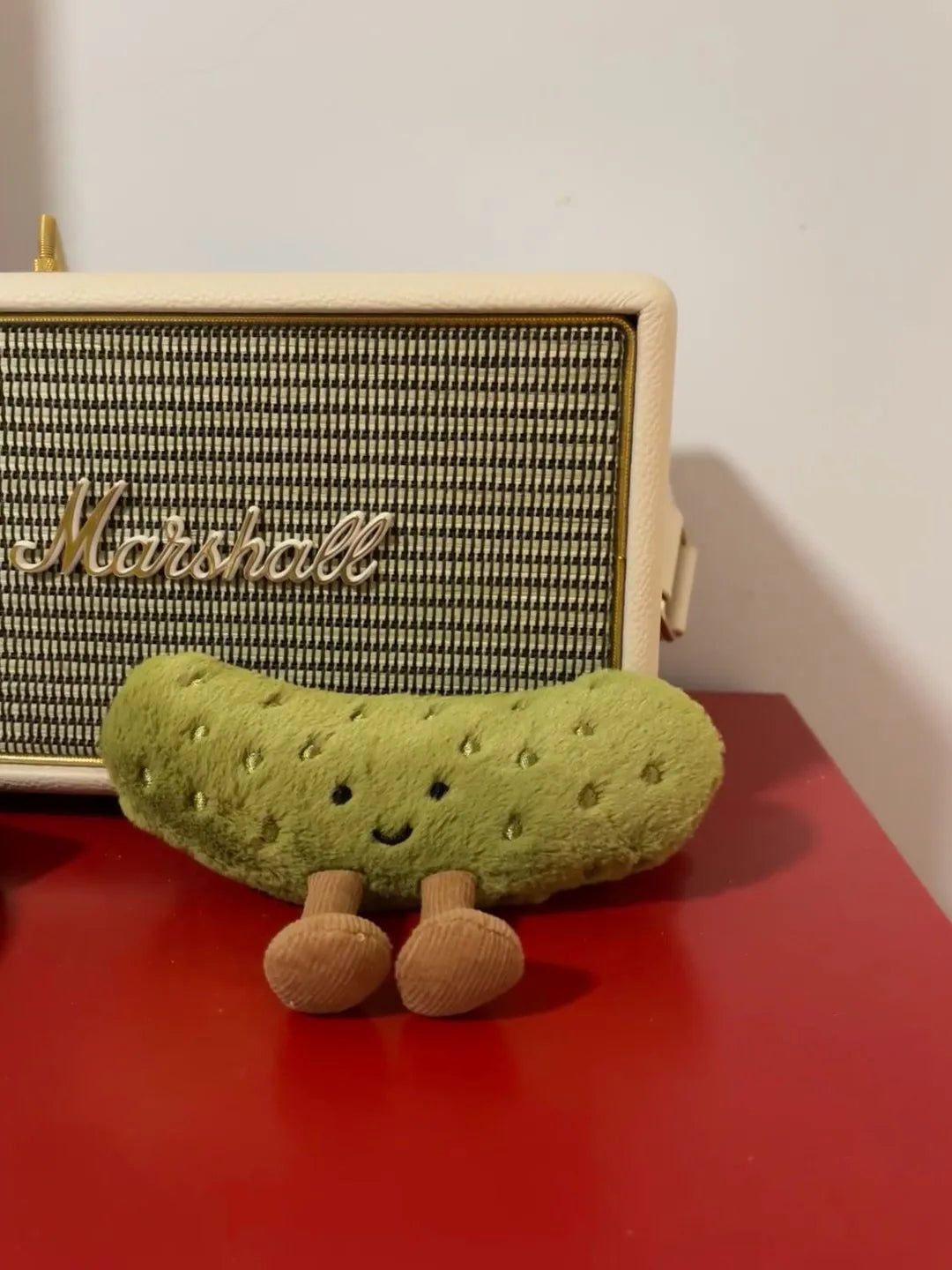 2025 Soft Plush Pickled Cucumber Toys Kawaii Cartoon Dolls Children'S Room Decoration Cushions Pillows Gifts Plush Toy With Legs