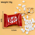 Miniature Kitkat Chocolate Pendant Mini Chocolate Keychain Food Toy Gacha Pendant