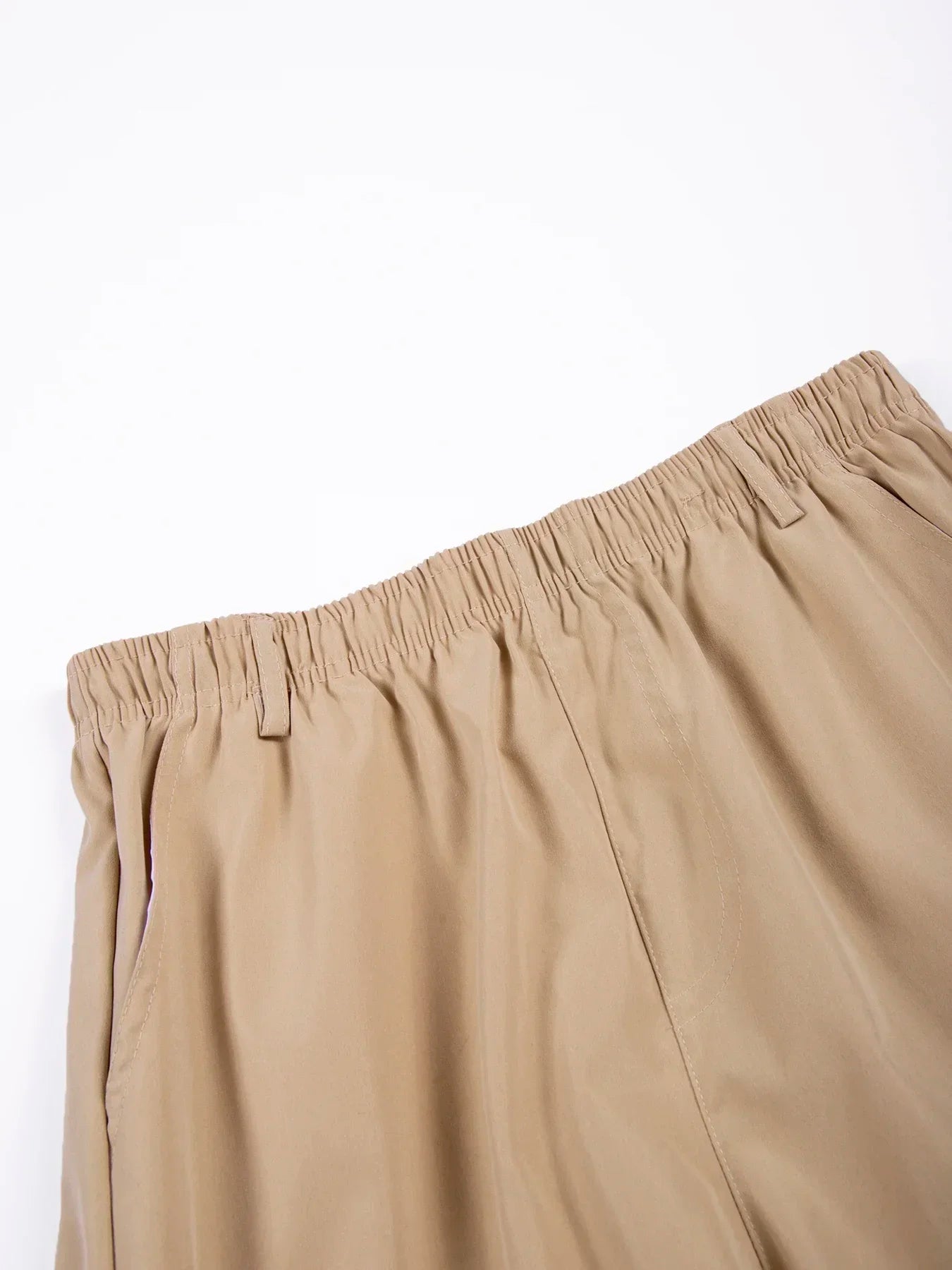 Paris Printed Casual Work Shorts Men's Multi-pocket Loose Drawstring Cargo Shorts Outdoor Sports Short Pants for Men Streetwear