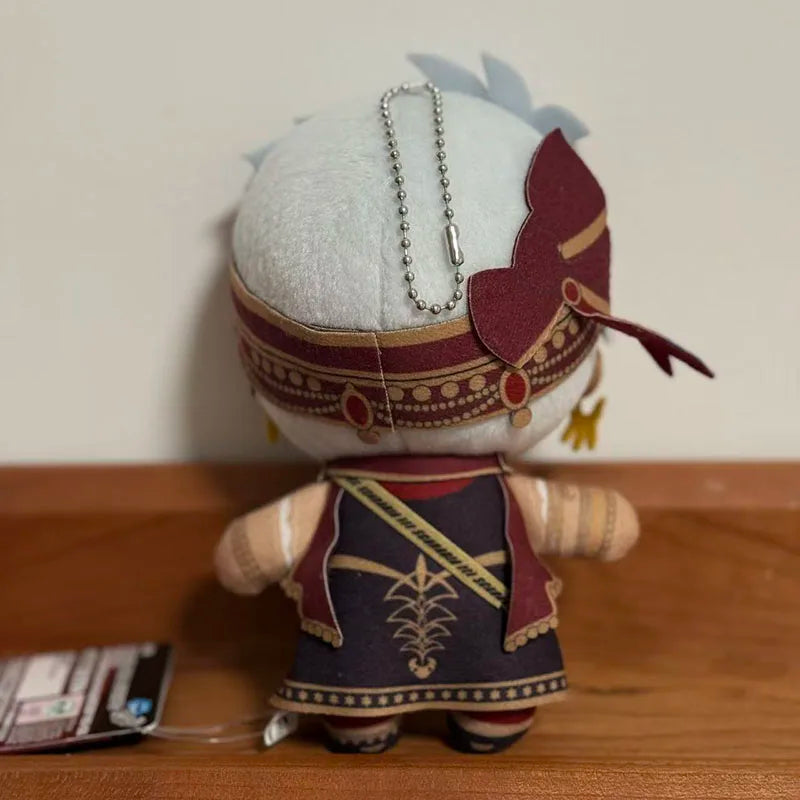 New 10cm Trey Kalim Plush Twisted Wonderland Plush Toy Leona Kingscholar Soft Stuffed Dolls for Boys Peluche Plush Keychain