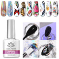 BORN PRETTY 10ml Pink Water Light Cat Magnetic Gel Polish Spaking Glitter UV LED Soak Off Gel Varnish Crystal DIY Manicure