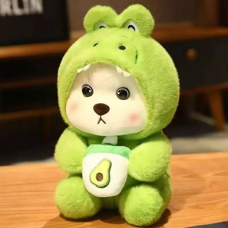 Creative Pig Panda Plush Toy Soft Plush Bear Transformed Animal Doll Cute Sofa Pillow Children's Toy Gift