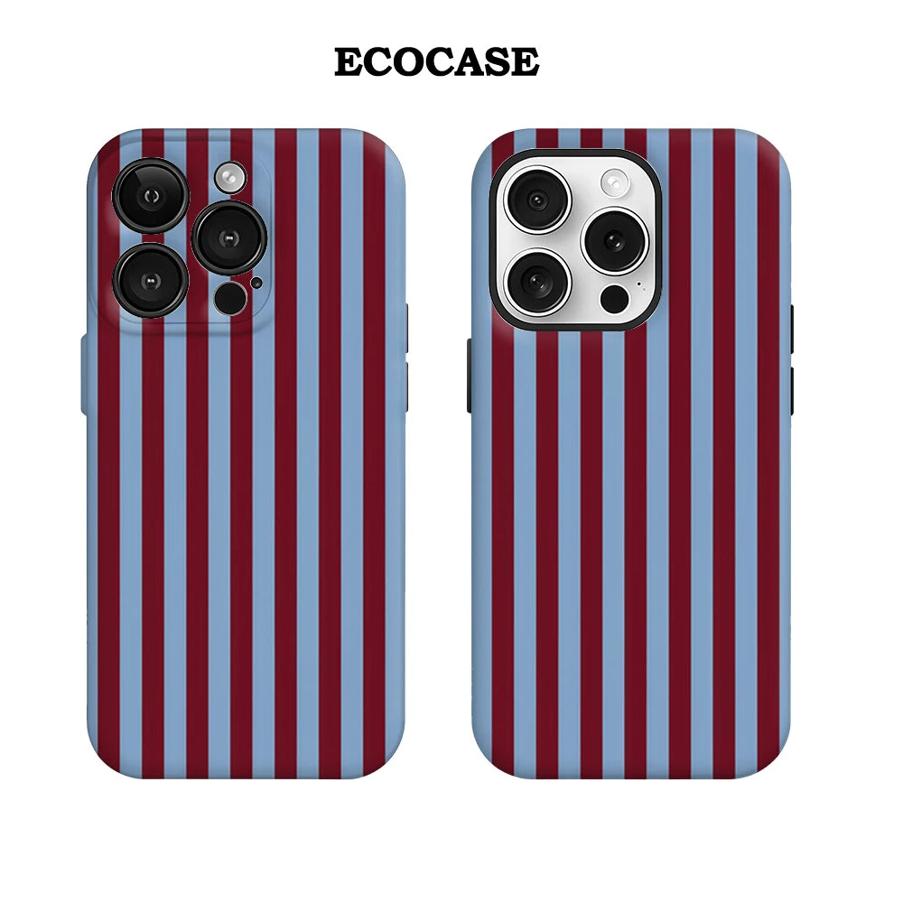 Bold Stripe IPhone17 Must-Haves Phone Case for IPhone 17 16 15 14 13 12 11 Pro Max Plus Double-layer Back Cover