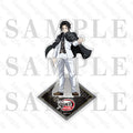 Demon Slayer Anime Peripheral Acrylic Stand Model Kimetsu No Yaiba Douma Kokushibo Akaza Desktop Ornament Fans Collect Gift
