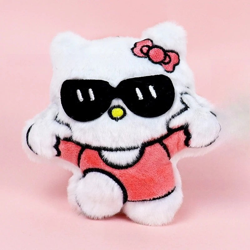 Miniso Halloween decorations Little Demon Sanrio Plush pendant Apiao style Kulomi bag hanging decoration