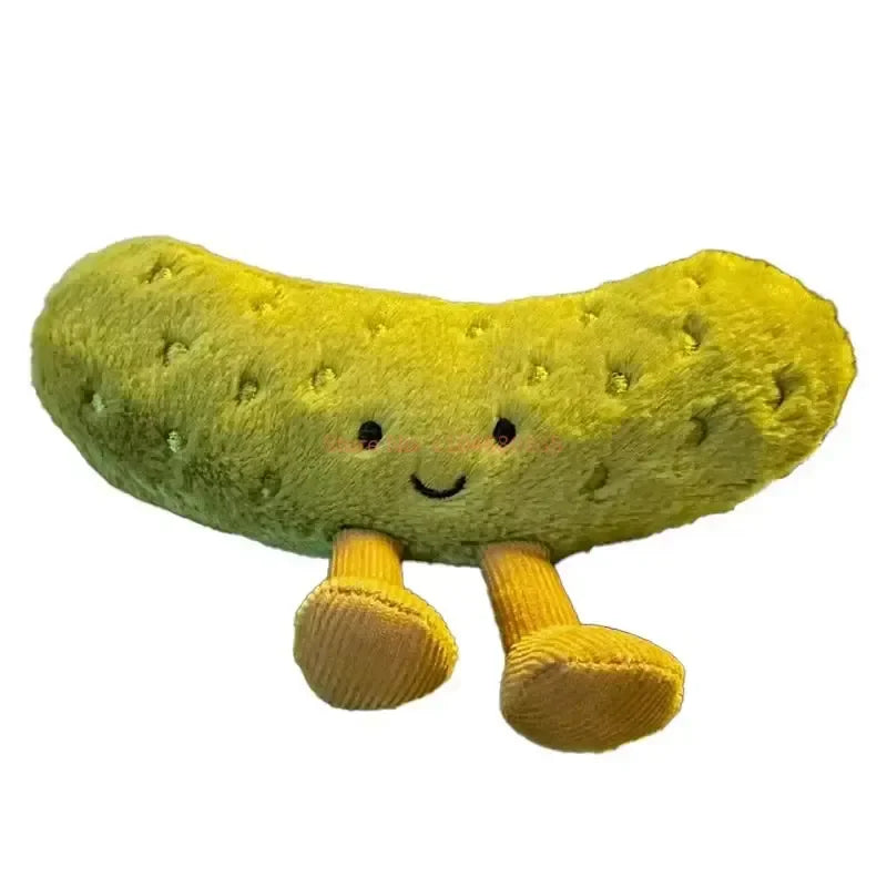 Jellycat Fun Vegetable Potato Plush Toy Pickled Cucumber Coffee Bean Doll Creative Personality Soothing Doll Girl Birthday Gift
