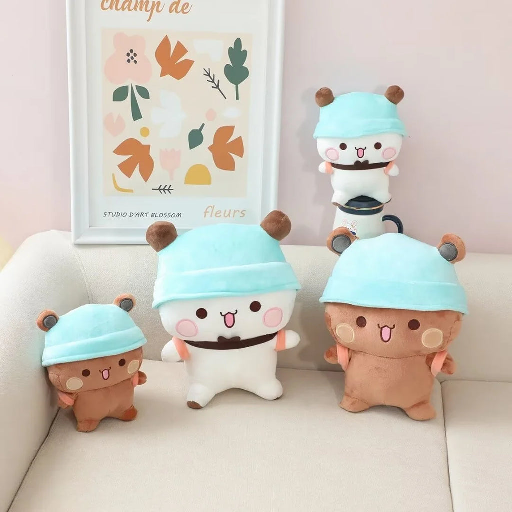 Cute Yier Bubu Dudu Plushies Stuffed Animal Panda Bear Dolls Lovely Cartoon Xmas Gifts Girlfriend Cuddly Plush Toy