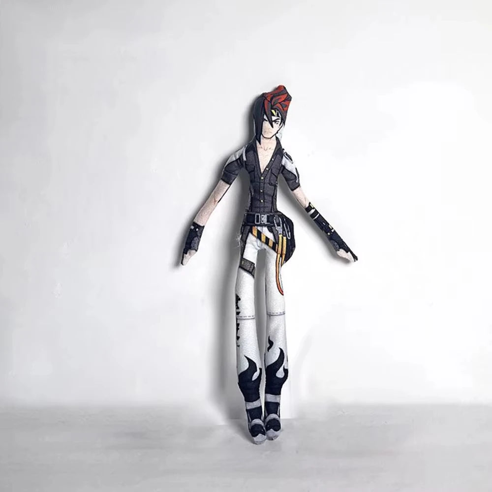 Game Zenless Zone Zero Wise Belle Nicole Demara Von Lycaon Cosplay Doll Plush Stuffed Dolls Abstract Twistable Wire Accessories