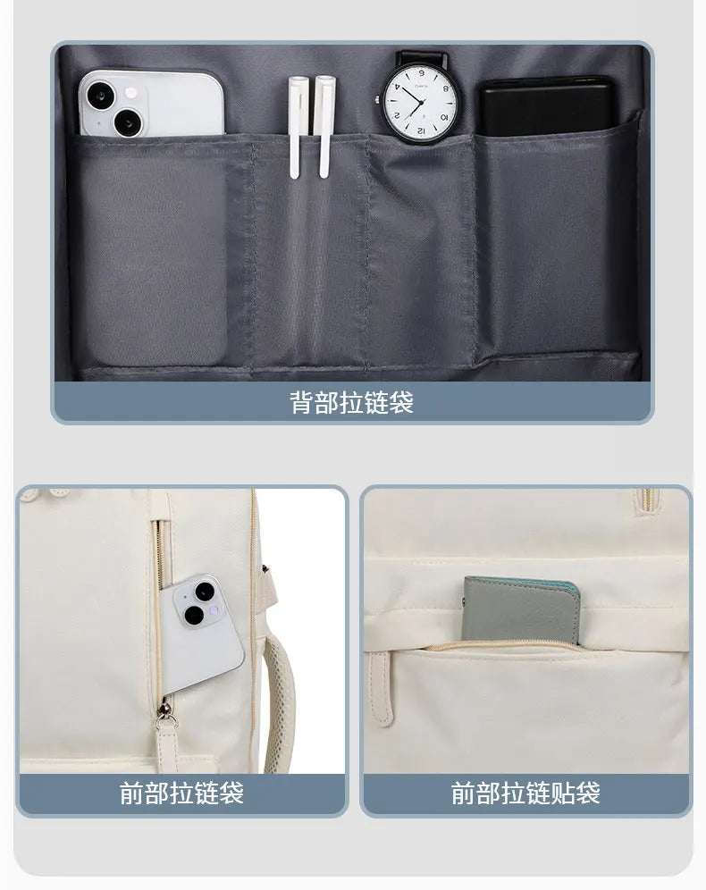 New Airplane-Specific Backpack, Boarding Hand Luggage Backpack, Airplane Travel Laptop Backpack, Student Backpack, Unisex Backpack, Short-Distance Business Trip