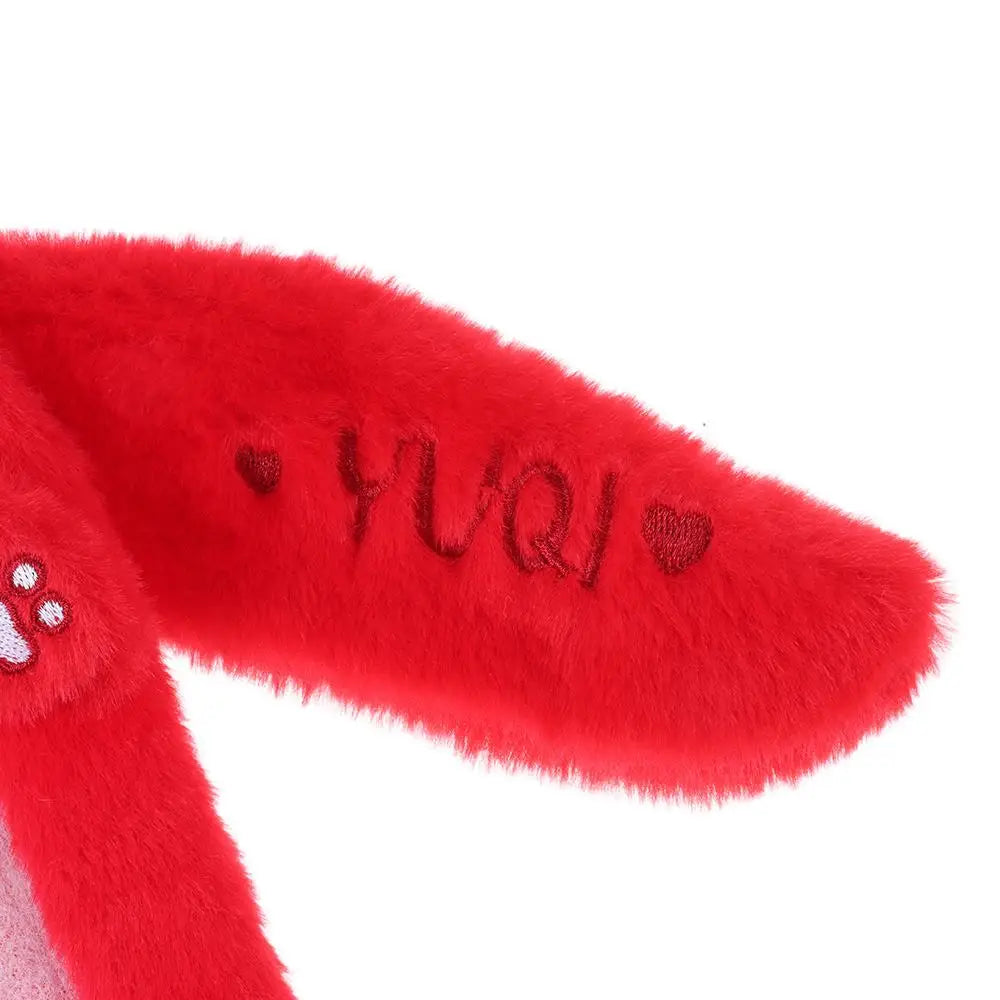 Cartoon Cute Plush Photocard Case Cartoon Bag Keychain Fox Photocard Case Student Card Holder Idol Photos Protective Cover