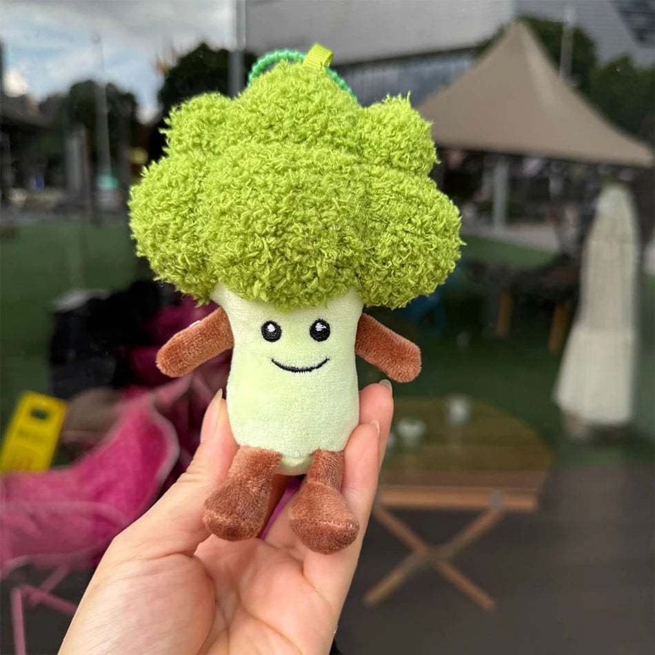 2025 Peach Pear Cherry Plush Doll Smiling Face Fruit Series Home Bedroom Decoration Pet Interactive Toy Birthday Gift