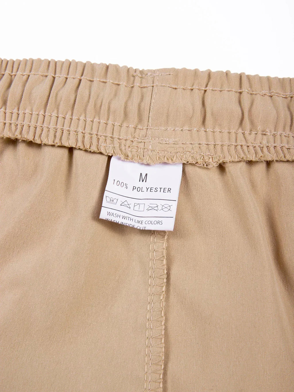 Paris Printed Casual Work Shorts Men's Multi-pocket Loose Drawstring Cargo Shorts Outdoor Sports Short Pants for Men Streetwear