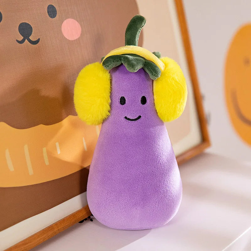 Jellycat Fun Vegetable Potato Plush Toy Pickled Cucumber Coffee Bean Doll Creative Personality Soothing Doll Girl Birthday Gift