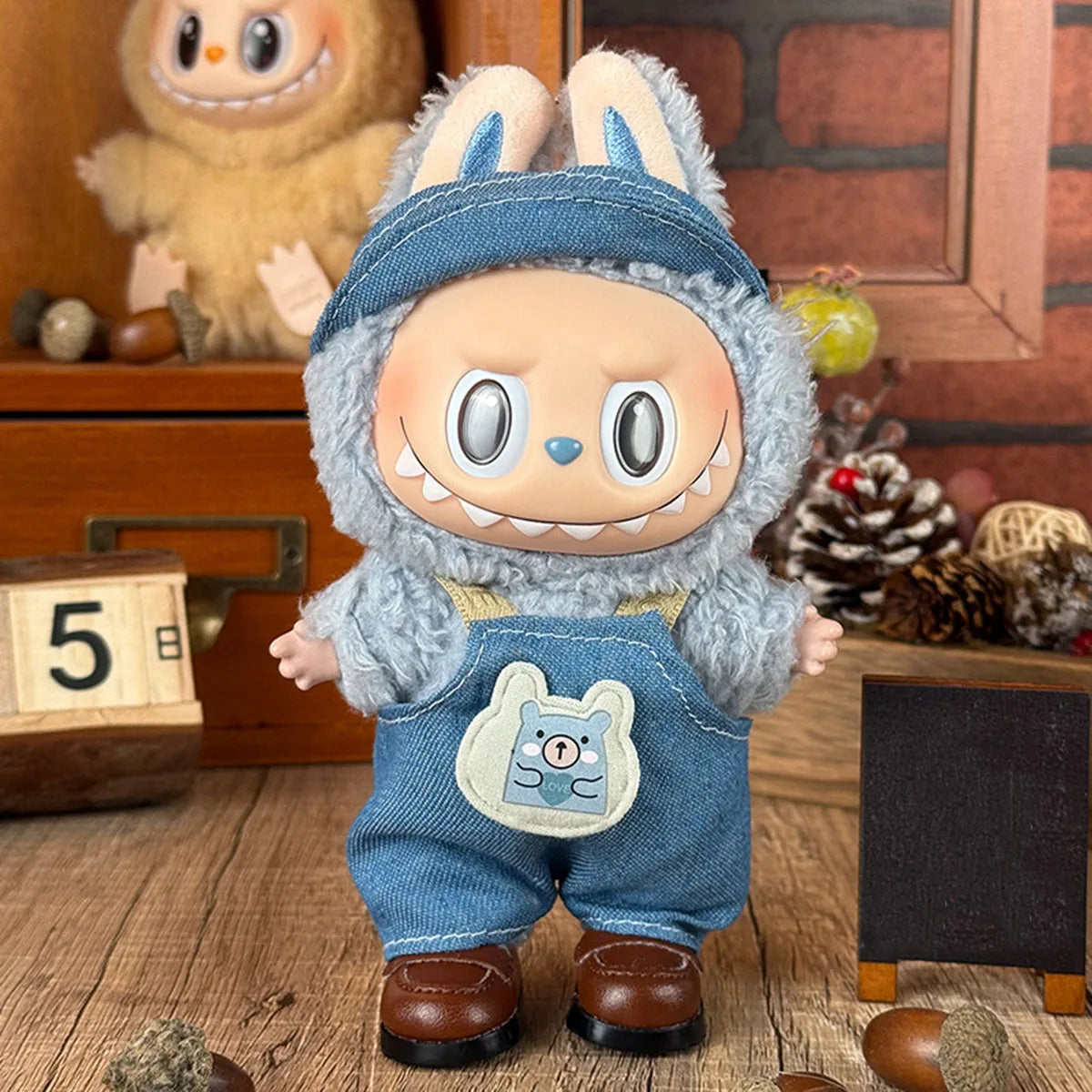 Cute Mini Doll's Clothes Outfit Accessories for Labubu v1/v2 Clothes Set Decoration Kid Toy Gift