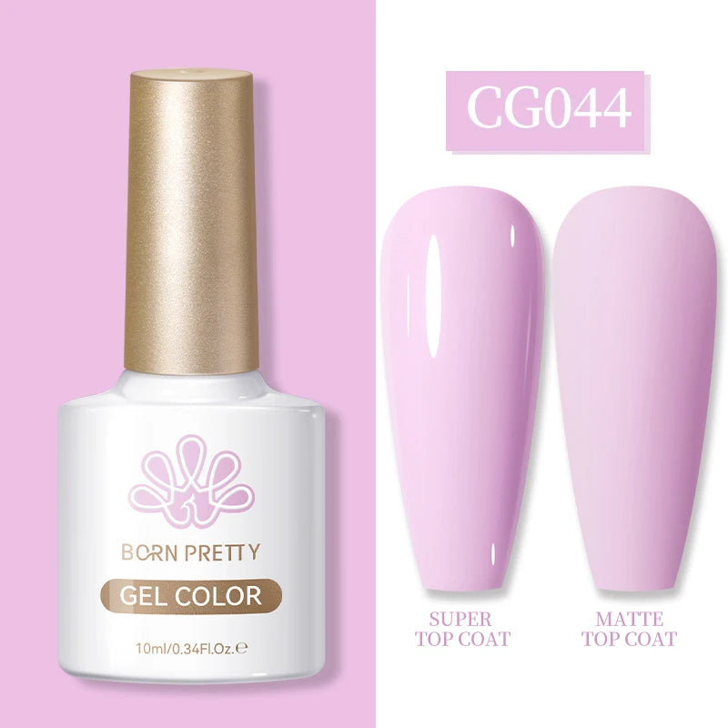 BORN PRETTY  Matte Top Coat Gel Polish 10ml Full Coverage Long Lasting Gorgeous Color Soak Off UV LED Nail Art Salon DIY Home