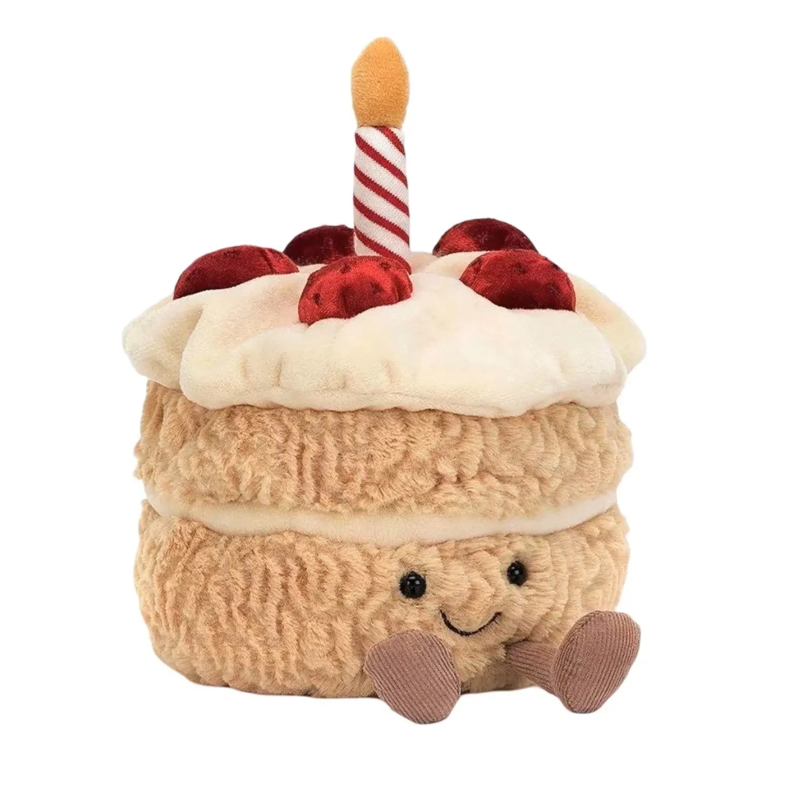 Jelly and Cat Shy Bunny Bonnie Brings Birthday Cake Doll Cute Soothing Companion Plush Doll Soothing Toy Holiday Gift