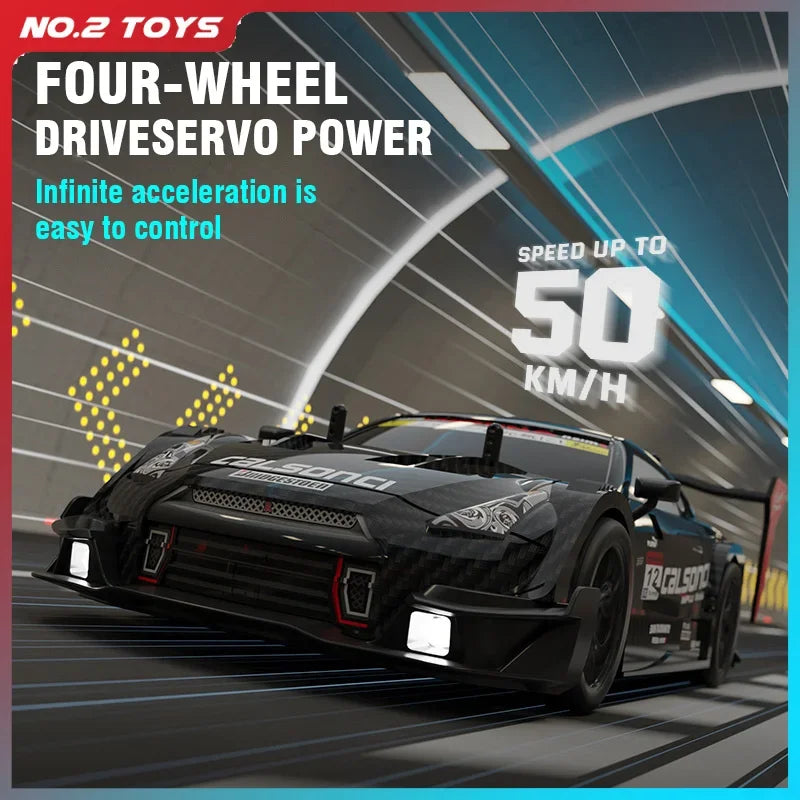 1/14 Large Remote Control Drift Car 2.4G 50km/h High Speed Electric RC Racing Supercar Toys for Boys Children's Birthday Gift