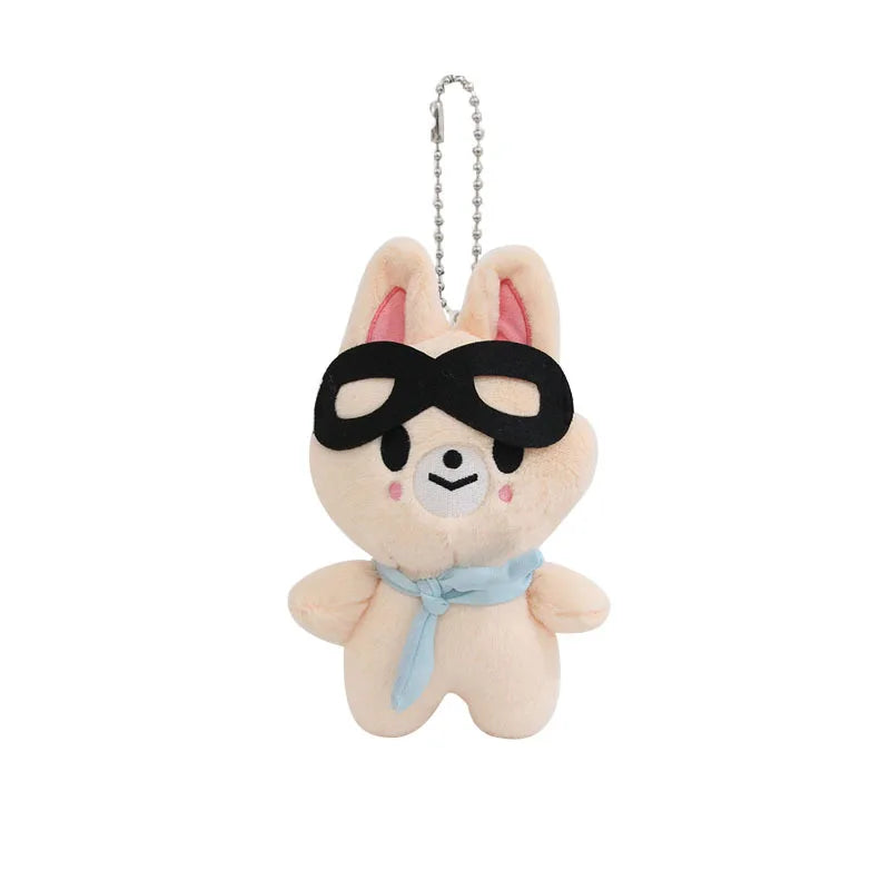 10cm Pilot5 Fm Plush Doll Toy Field Li Longfu Keychain Kawaii Anime Stuffed Animals Plus Toys Gifts