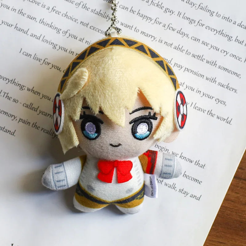 Kawaii Anime Persona Plush Doll Peripheral Keychain Cute Cartoon Persona Stuffed Animals Plush Doll Pendant Keychain Toys Gifts