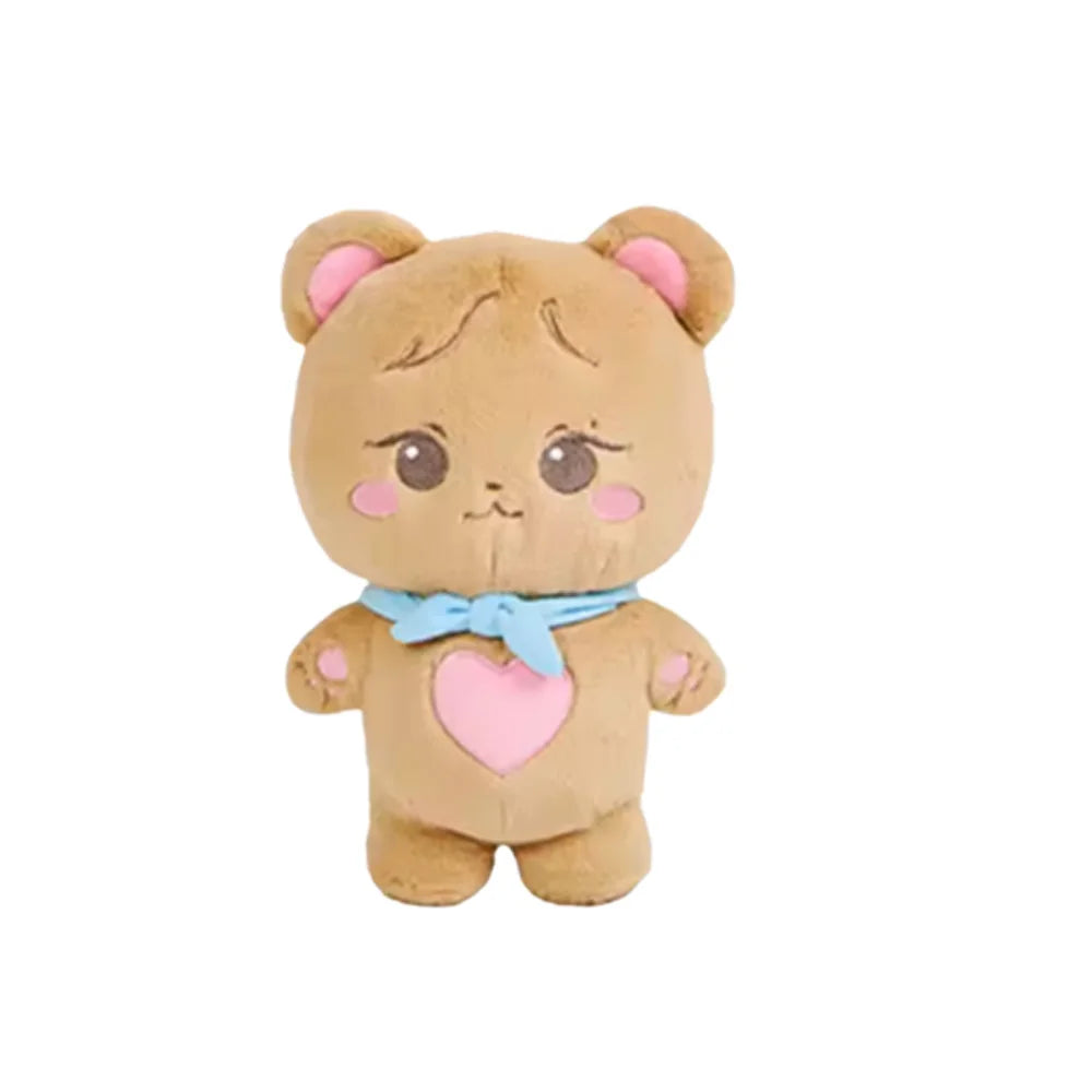 20cm kpop Pink Character Plush Doll BORN PINK World Tour Official Plushies Jennie Lisa Rose Jisoo Kawaii Stuffed Animals