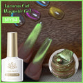BORN PRETTY 10ml Auroras Glitter Cat Magnetic Gel Nail Polish Jelly Glass Bead Semi Permanent Soak Off UV LED Varnish Manicure