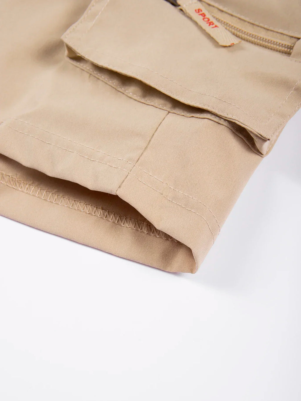 Paris Printed Casual Work Shorts Men's Multi-pocket Loose Drawstring Cargo Shorts Outdoor Sports Short Pants for Men Streetwear