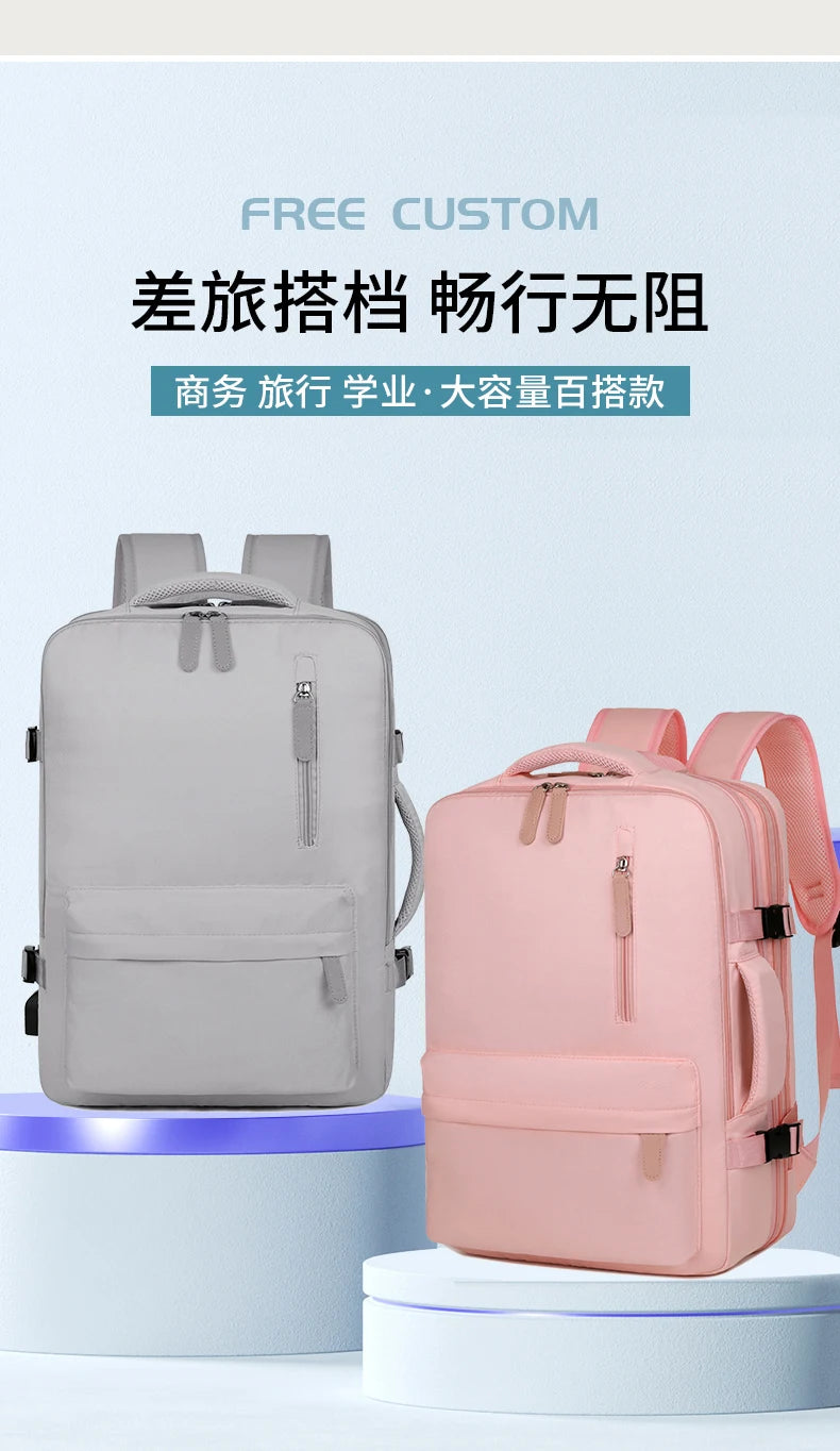 New Airplane-Specific Backpack, Boarding Hand Luggage Backpack, Airplane Travel Laptop Backpack, Student Backpack, Unisex Backpack, Short-Distance Business Trip