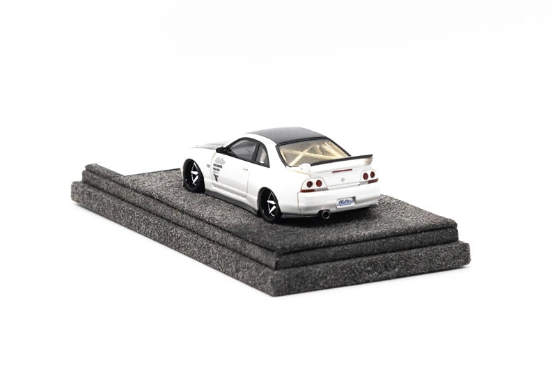 1:64 Garage Active Zonzo Studio R33 Widebody Concept Spec A limited699 Resin Collector's Vehicle Model Car