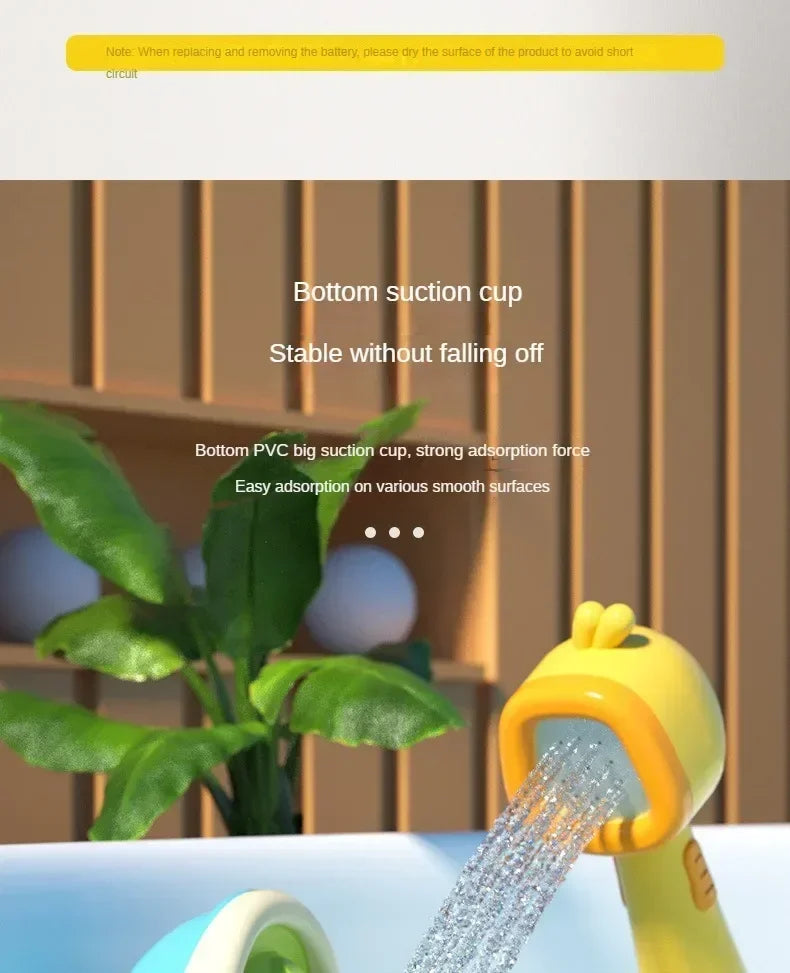 Cute Duck Electric Water Spray Bathroom Bathing Toys Baby Bath Toys Kids Bath And Shower Bathtubs Interactive Boy Girl Gifts Hot