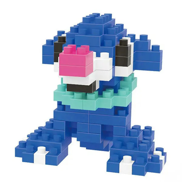 DIY Pokemon Blocks Small Cartoon Mini Building Block Pikachu Charizard Eevee Mewtwo Anime Assemble Action Model Dolls Toys