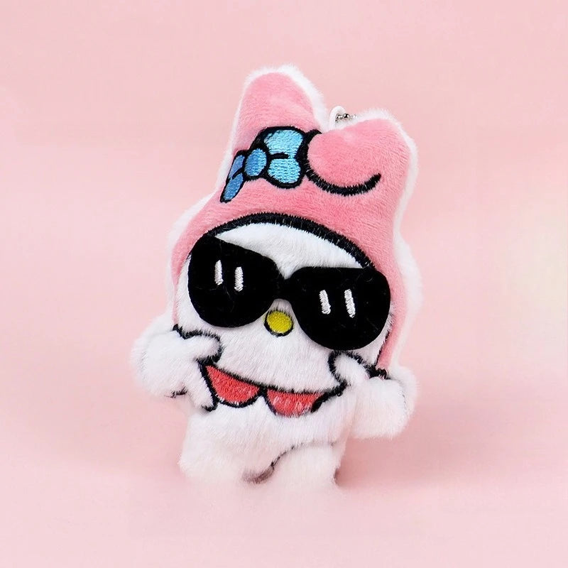 Miniso Halloween decorations Little Demon Sanrio Plush pendant Apiao style Kulomi bag hanging decoration